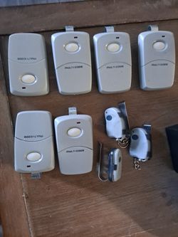 Remote controls for garage