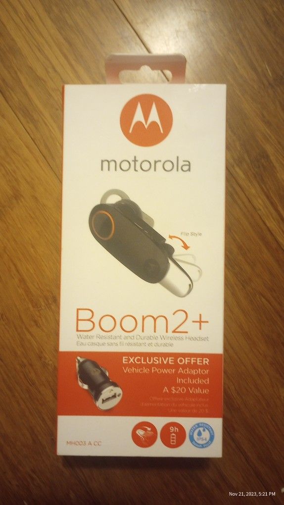 Motorola Boom 2 + Wireless Headset