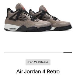 Air Jordan 4 Retro Taupe