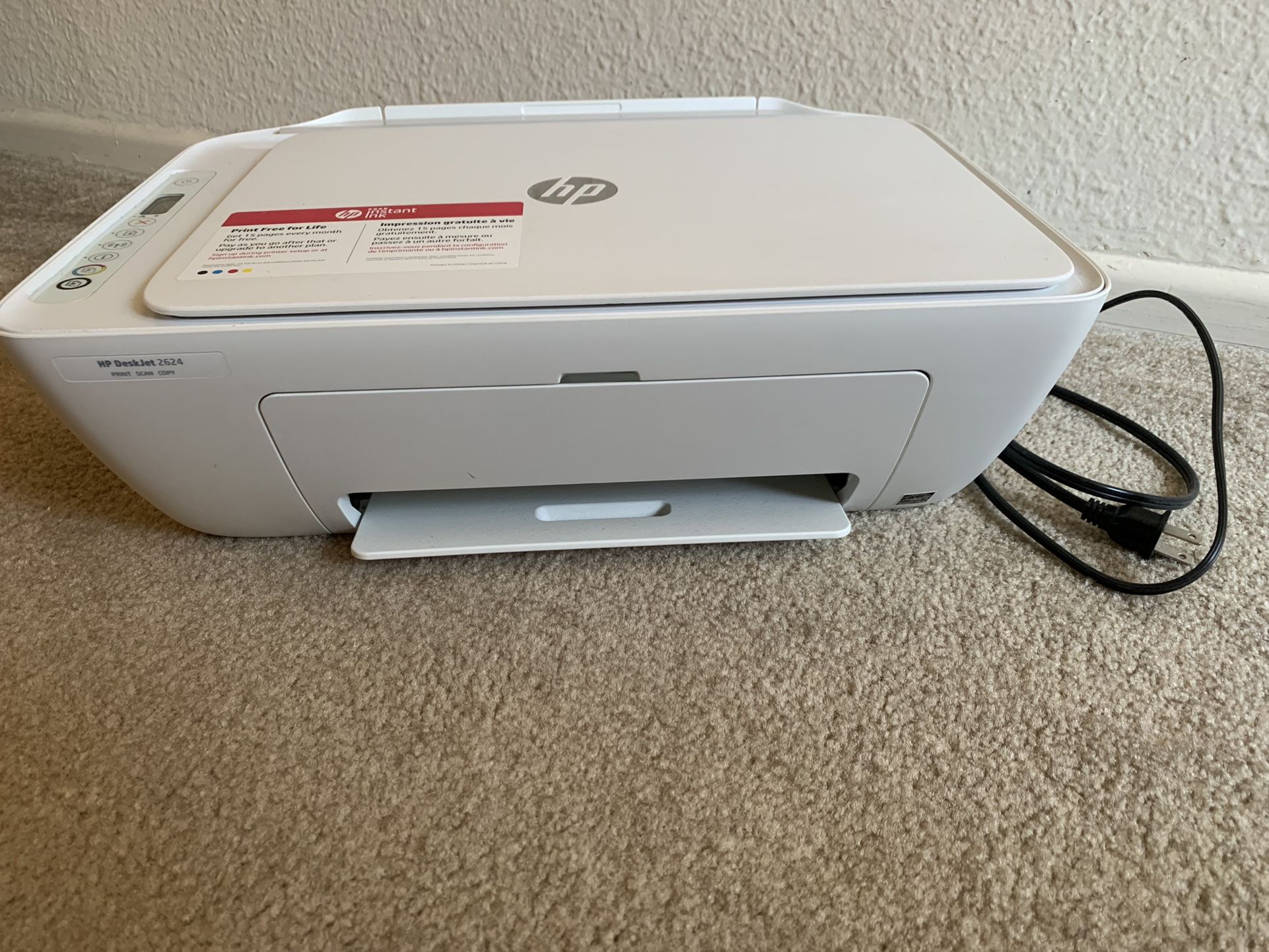 HP DiskJet 2624 Wireless All In One Printer