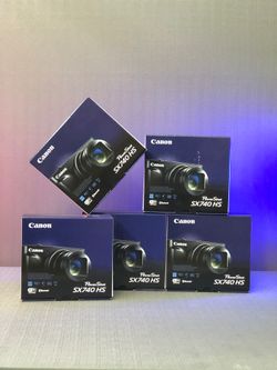 Canon PowerShot SX740 HS Digital Camera (Silver)