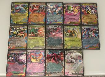 Pokemon EX cards from Multiple ME sets