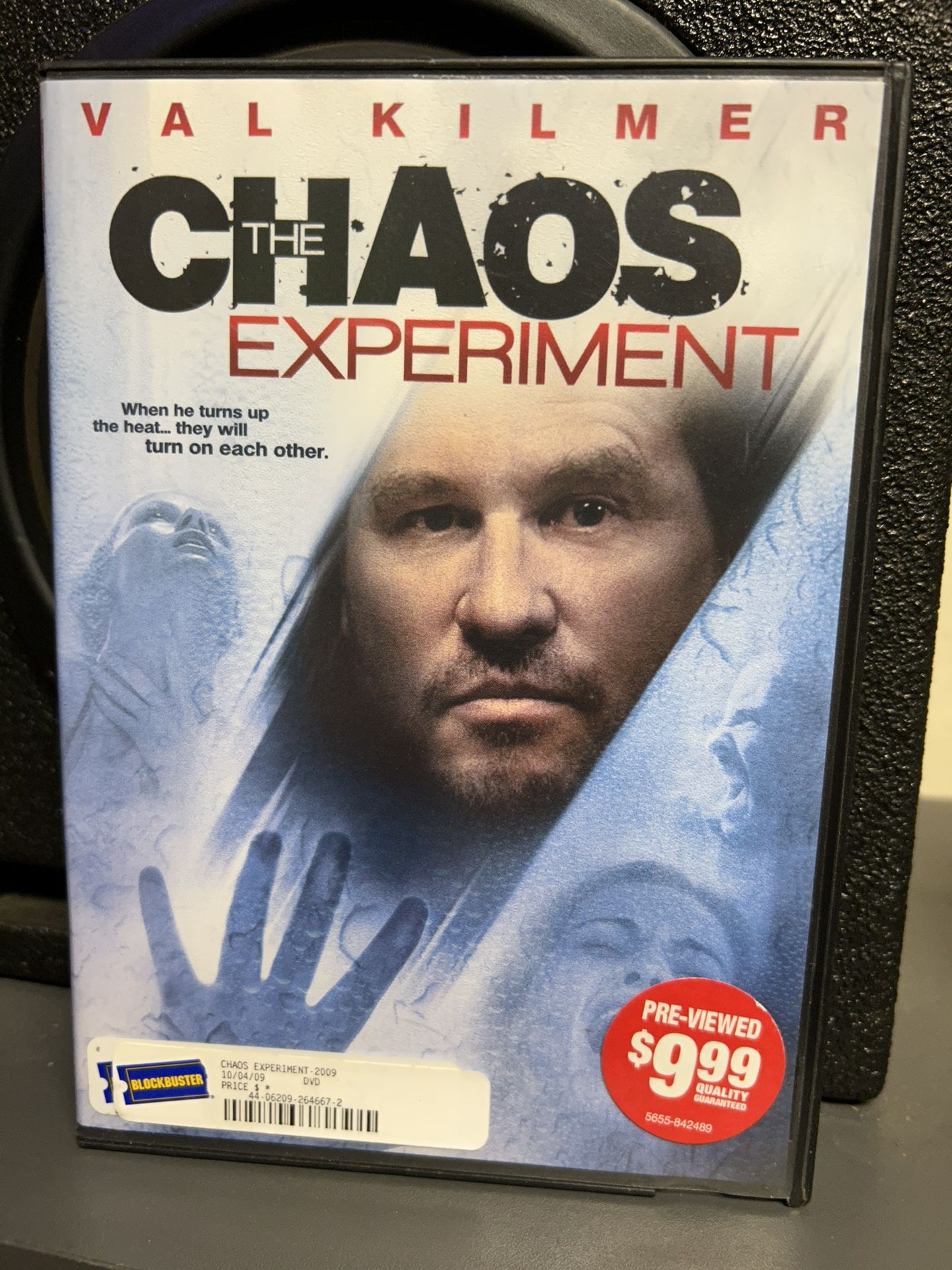 The Chaos Experiment - Val Kilmer DVD 