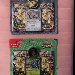Pokemon TCG Ascended Heroes Collection PROMO Larry's Komala /Erika’s Tangela 2PK