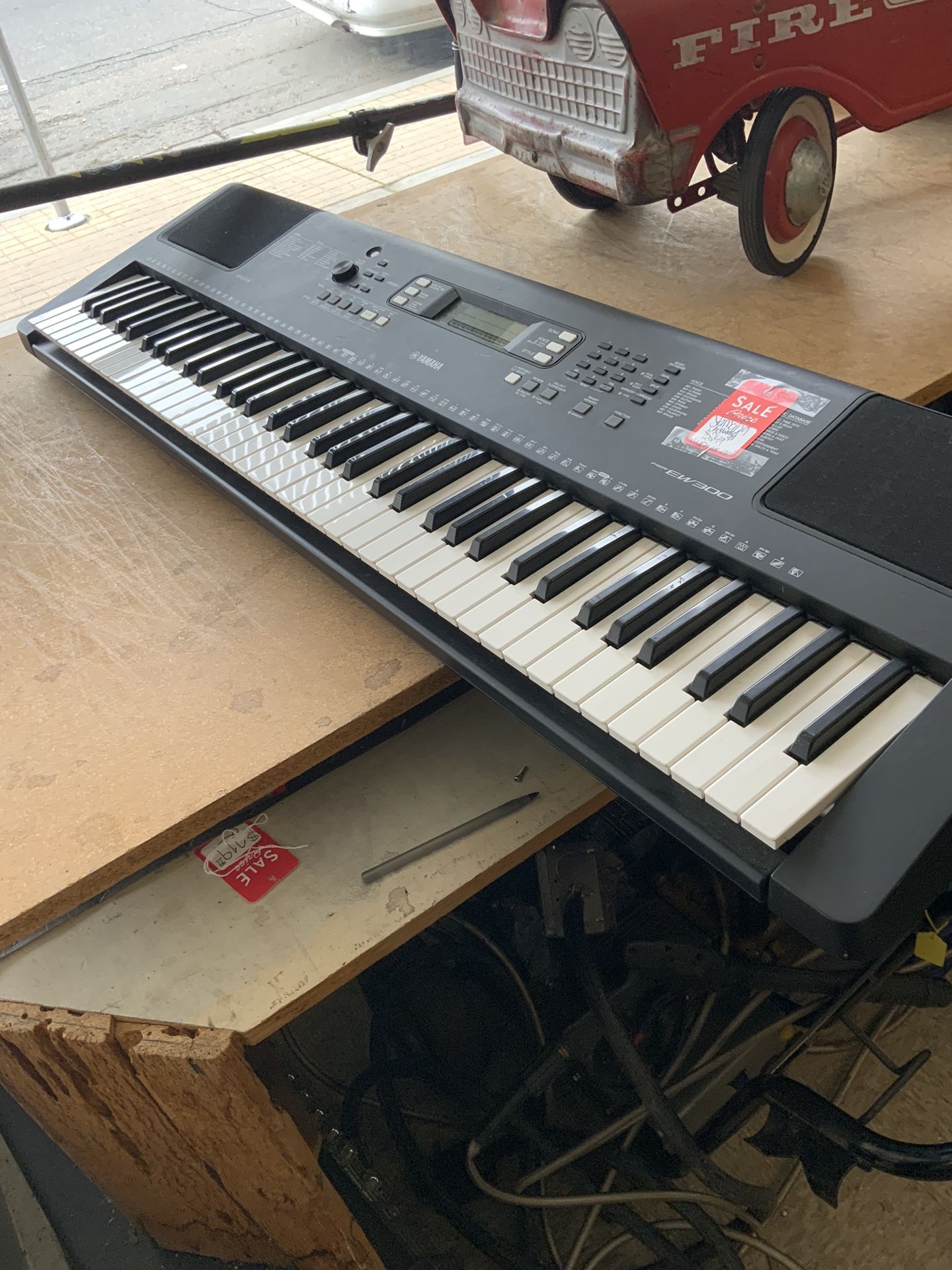 Yamaha 76 Key EW300 Keyboard W/ Power Cord