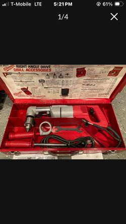 Drill New Unused Milwaukee Right Angle Drill
