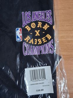 Brand New - Born x Raised "Los Angeles Lakers Champions" 🏆 TShirt