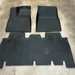 Tesla Model X All-Weather Interior Liners for Model X 5 Seater 3 Pieces