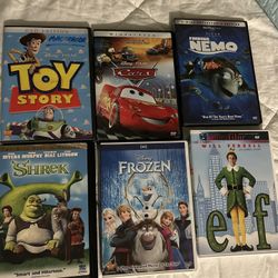 Classic Movie DVDs  $4 Each Or 5 For $15