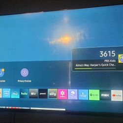 Large Flat-screen Samsung TV 