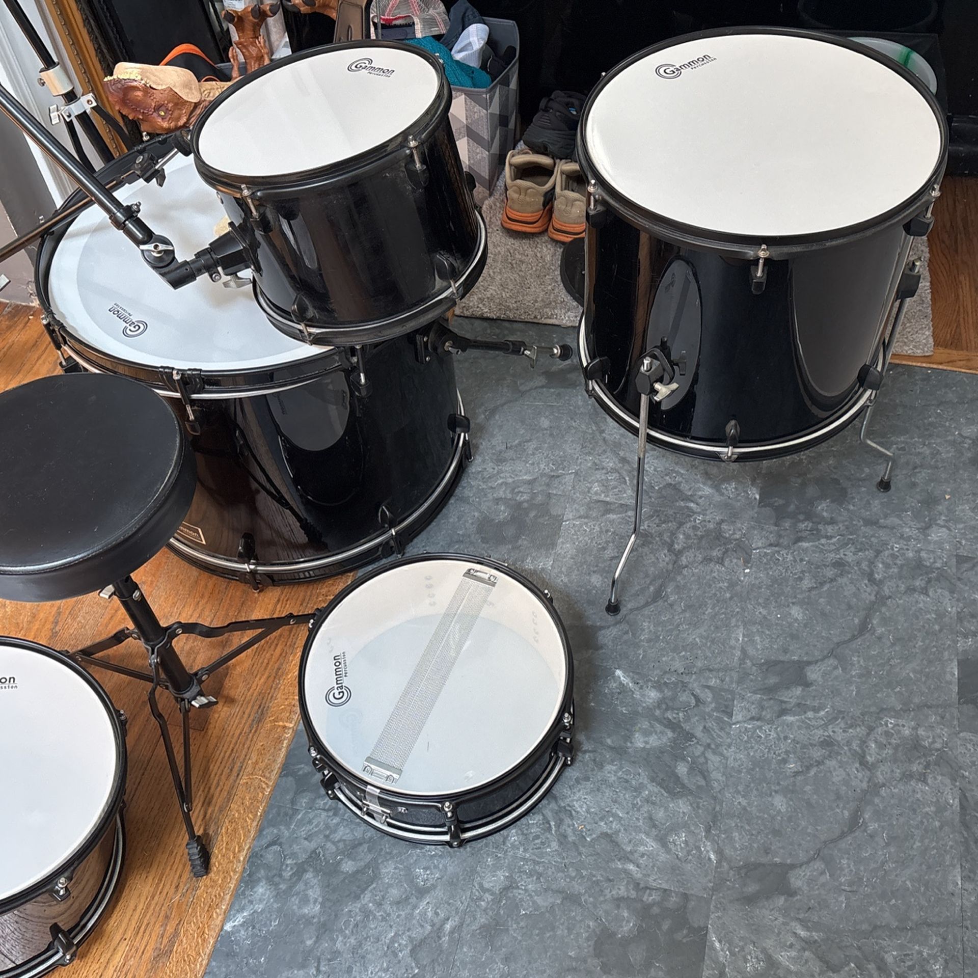 Gammon percussion- Drum Set . Have More Musical Instruments Also Blow Instruments