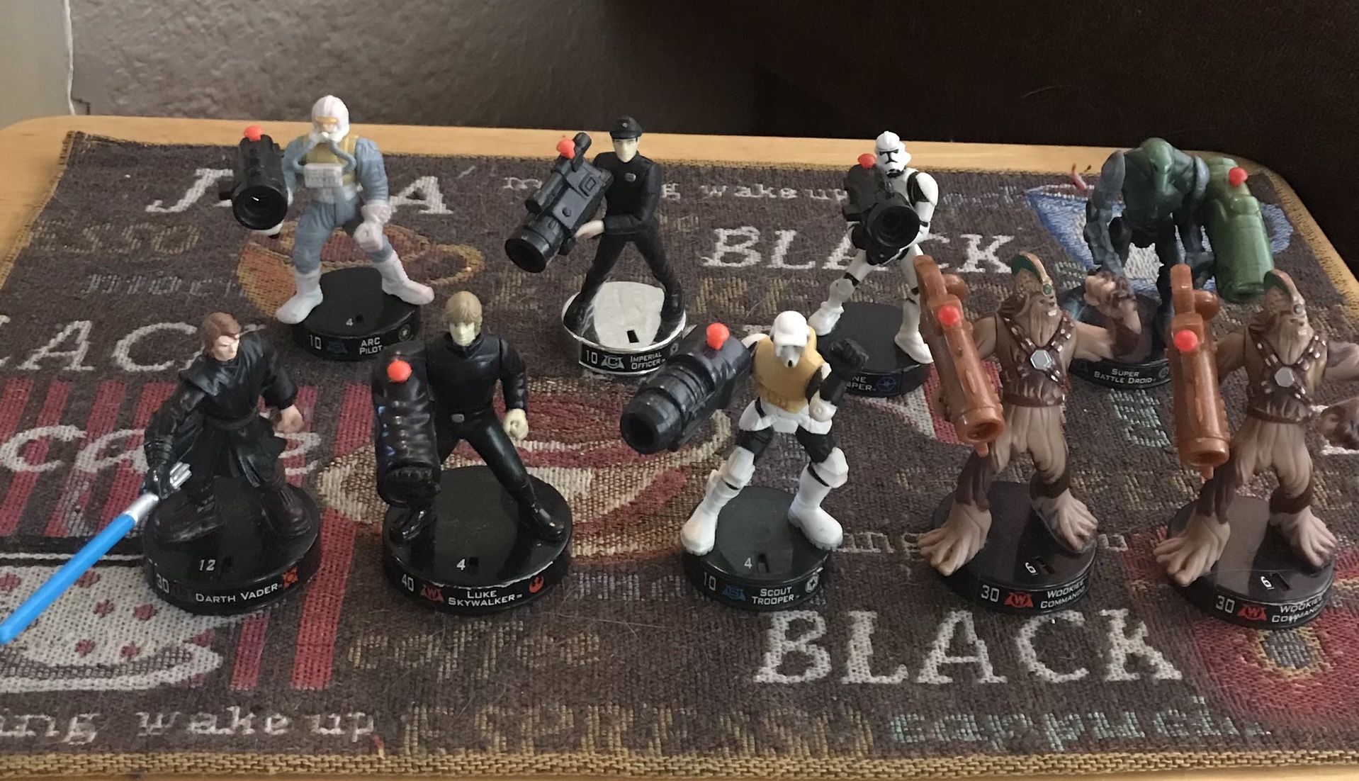 Star Wars 2005 Attacktix Lot