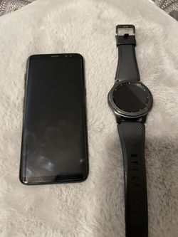 Samsung Galaxy S8 and Samsung Smartwatch