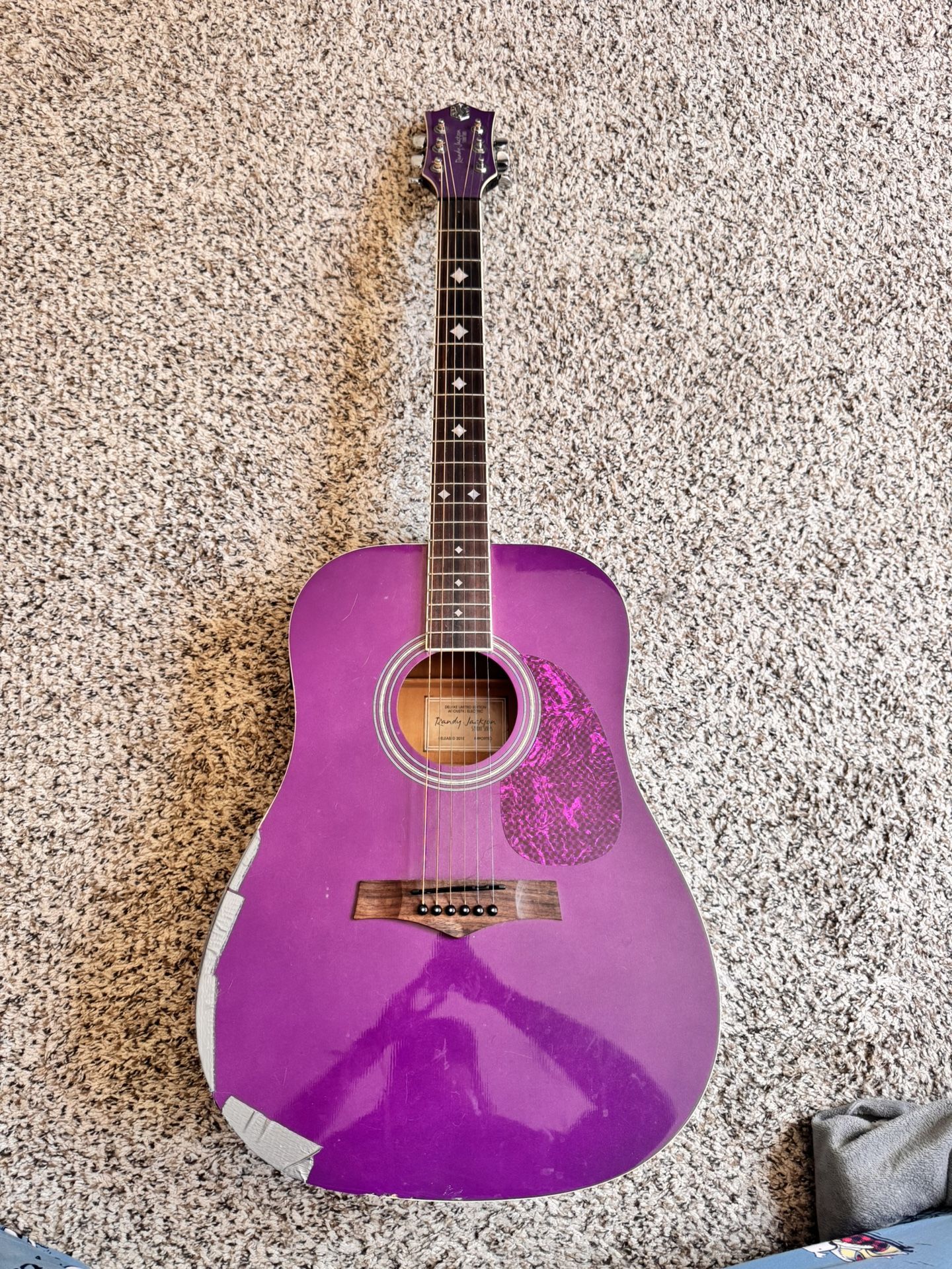 Randy Jackson Acoustic Electric 6 String guitar