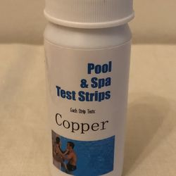 Copper Ionizer Pool Test strips