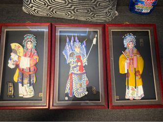 Chinese Shadow Box Art