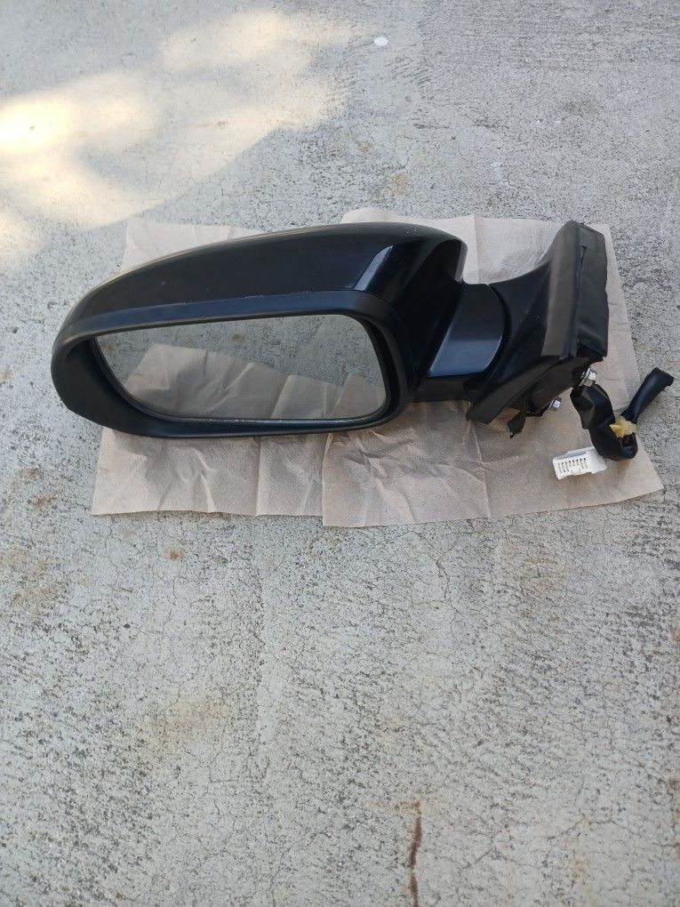 Left Side Mirror Black Acura Tsx 04 To 2008