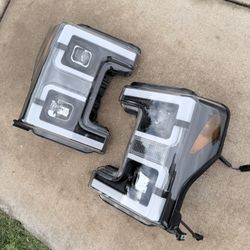 17 to 19 Ford F250 LED DRL Projector Headlights