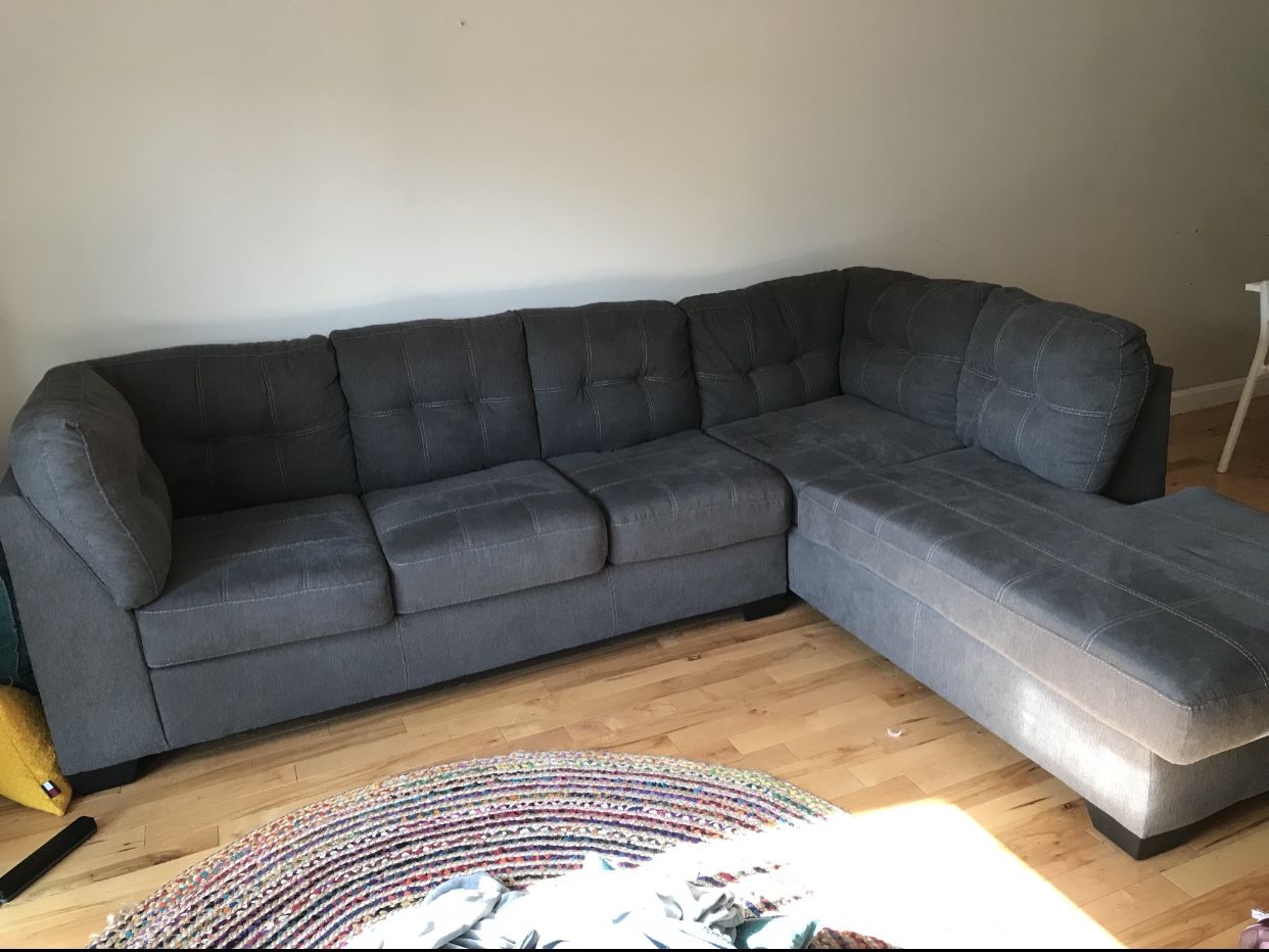 Grey Sectional Couch