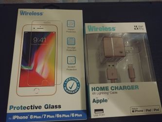 Iphone charger +screen protector