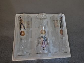 Elvis Presley Glass Set