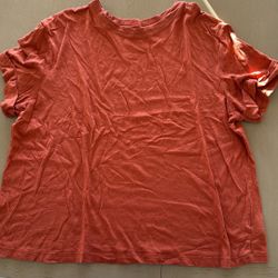 casual Orange Tshirt 