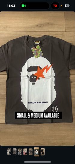 Heron Preston X Bape