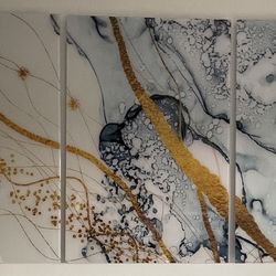 Set of 3 Acrylic Will Art 