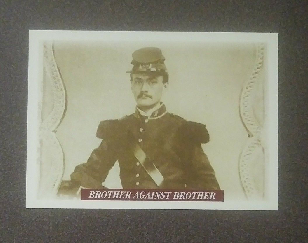 Civil War Brother Against Brother Robert S. Peebles #16 Surgeon Tuff Stuff 1991 Card Collectible Vintage Photo Photograph Military United States 