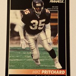 NFL Trading Card - '92 Pinnacle - MIKE PRITCHARD
