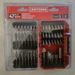 Craftsman 47-Piece Screwdriving Set CMAF1247L Brand New