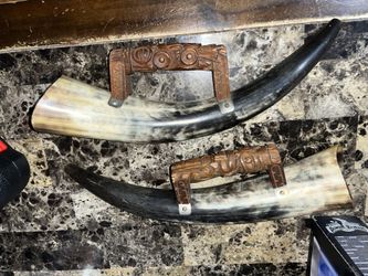 Horn Mug With Handle