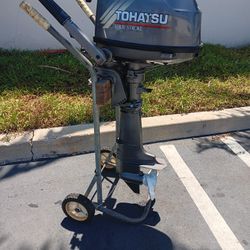 TOHATSU 5/6 hp Fourstroke Outboard Motor