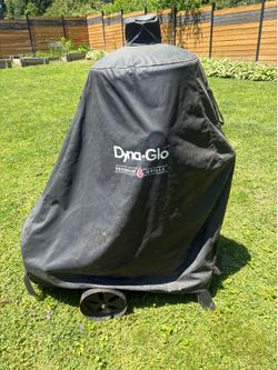 Signature Heavy-Duty Vertical Offset Charcoal Smoker and Grill in Black