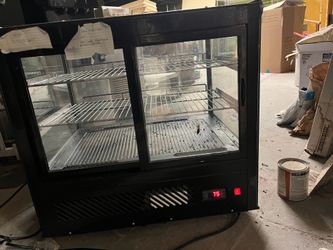 commercial countertop refrigerated bakery display case