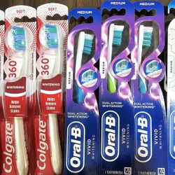 Toothbrushes $1.50 Each