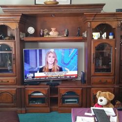 Up to 18 foot entertainment center, all for 3500.00