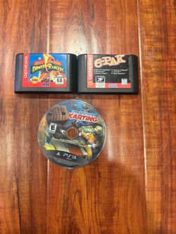 Sega Genesis games and PS3 game