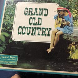 Grand Old Country Box Set l P Vinyl Record Set Of 8