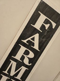 4' Wooden FARMHOUSE Sign