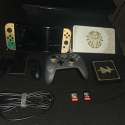Nintendo Switch OLED The Legend of Zelda Special Edition Console