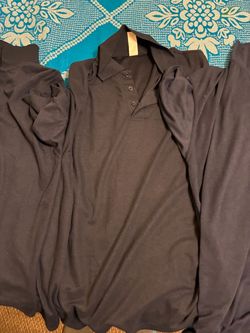 Size large school polo shorts FREE!