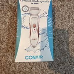 Conair Ladies Wet & Dry Cordless Rechargeable Shaver