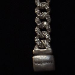 Cuban Chain Sterling Silver Bracelet 