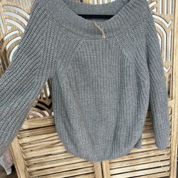 Oversized Grey Sweater 