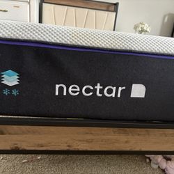 Twin XL Nectar Bed With Frame (Like New)