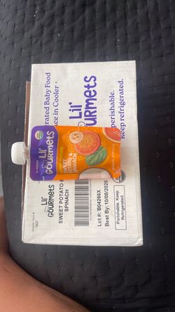 Little gourmet’s sweet potato and spinach