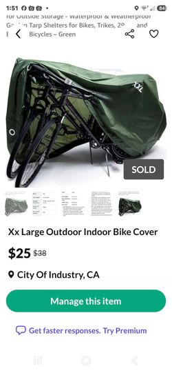 Xx Large Outdoor Indoor Bike Cover