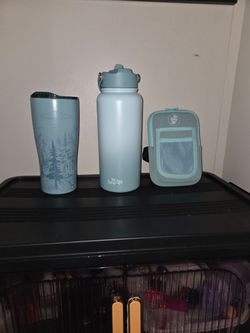 The Easy Life Water Bottle, Tumbler & Pouch Set