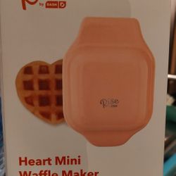 Rise Heart Mini Waffle Maker